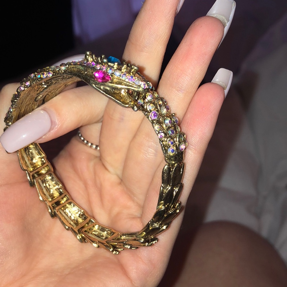Betsey Johnston snake bracelet
